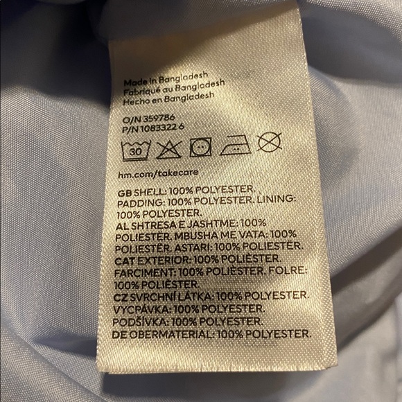 H&M Divided Puffer Jacket, XS - Picture 6 of 12